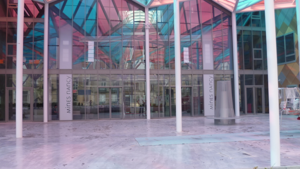 PEUTZ - Entrée bioclimatique - Ecole des Mines de Nancy - ANMA