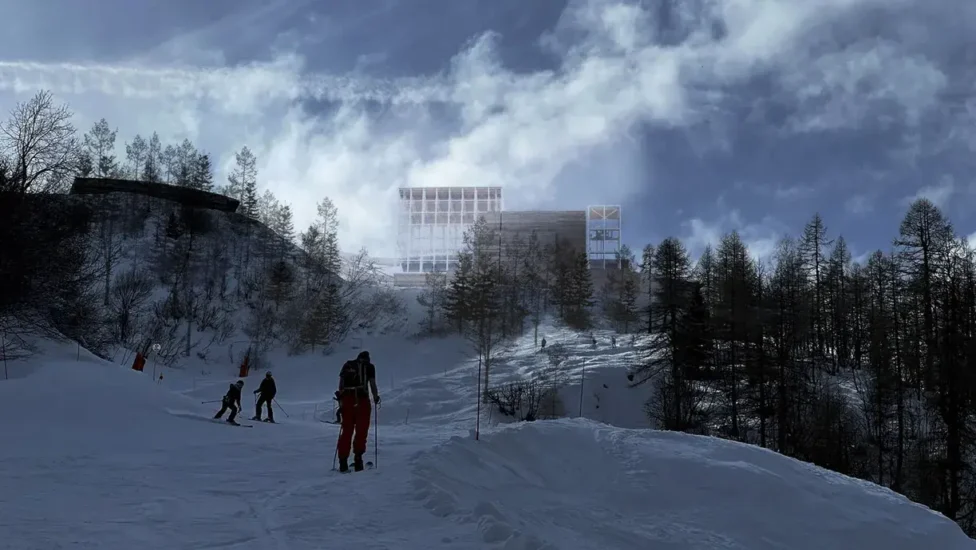 perspective conception - gare Lognan 3