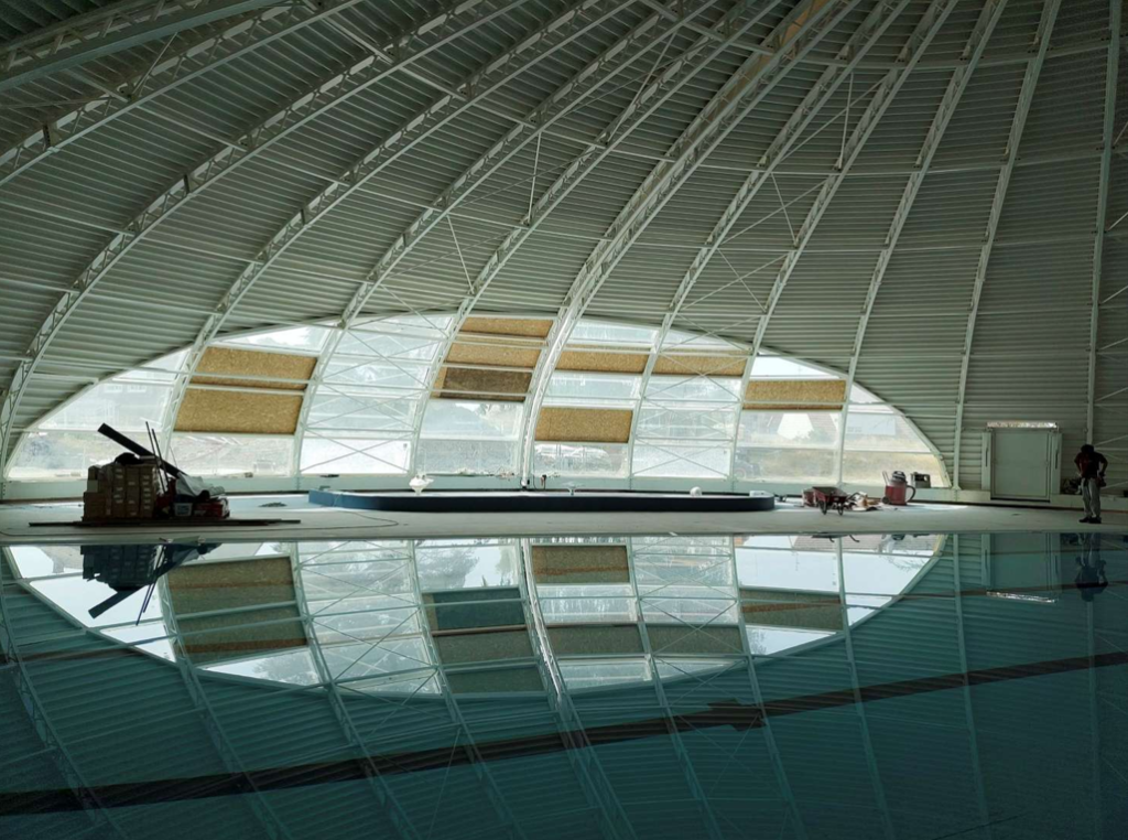 Piscine Achicourt Reflet Eau